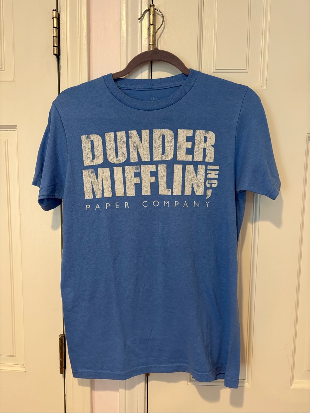 Dunder Mifflin THE OFFICE Graphic Crew Neck T-Shirt small